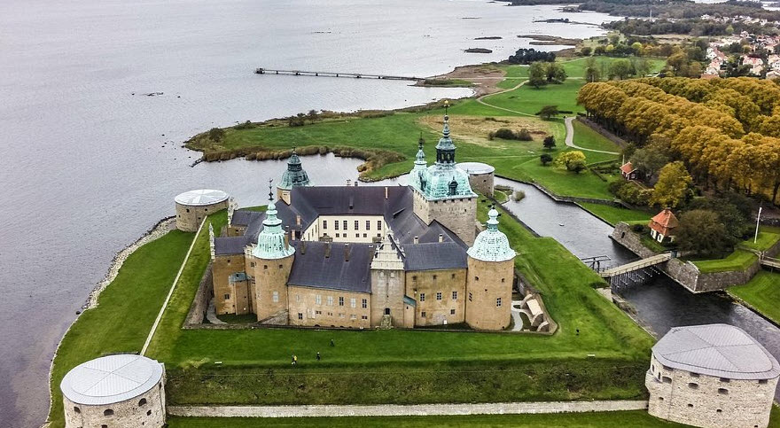 Kalmar Castle (Kalmar Slott), Kalmar, Småland, Sweden